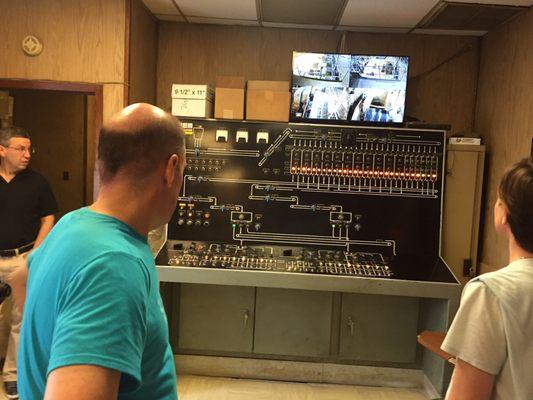 The red button stops everything