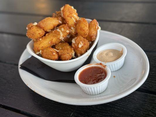 Revision Beer Battered Cheese Curds