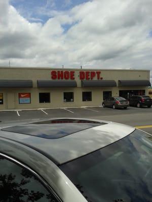 This is now the Shoe Dept.