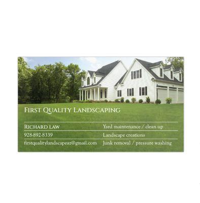 First Quality Landscaping