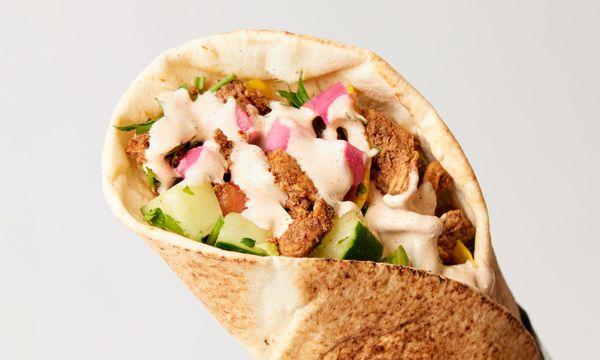 Chicken Shawarma Wrap w/Pita
