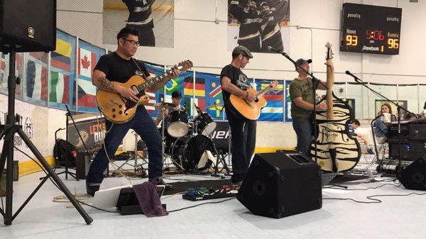 Hired Gun Trio performing tonight