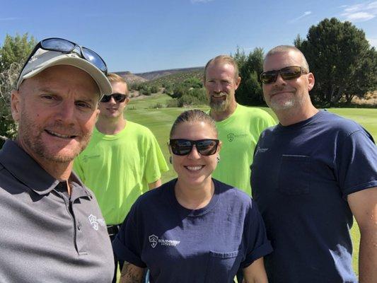 Southwest Security Big Job At Cochite Golf Course!