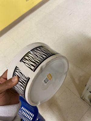 Dollar tree bowl for $3.99