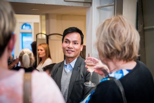 Famous Cosmetologist Daniel Le visits Marci's Skin Care Centre