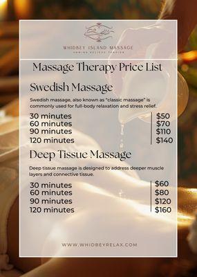 Whidbey Island Massage