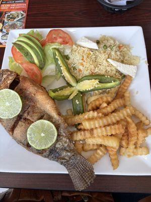 Fried Talapia