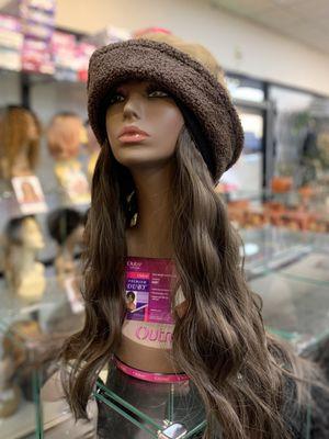 French style hat wig