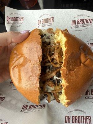 Shroom Truffle Burger (subbed with plant based patty)