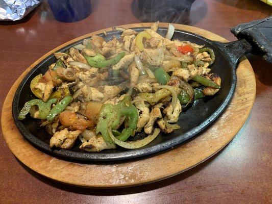 Lunch Fajitas.