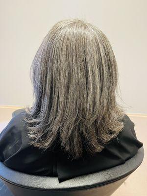 My first gray toning and conditioning WOW!!