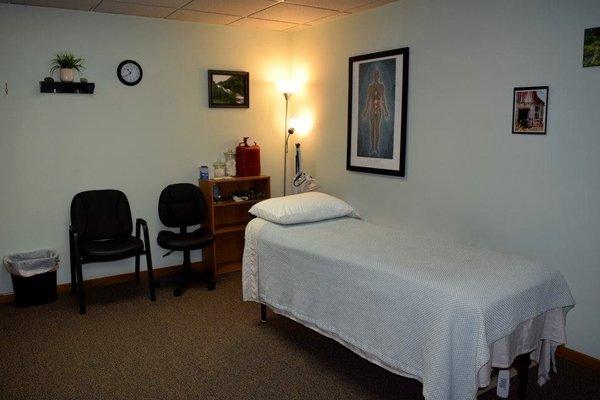 When it is time for energy work, you will lie fully clothed on the massage table.