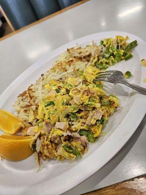 Denver BELL PEPPER DOMINANT omelet ... not good