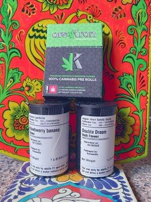 some flower and some prerolls