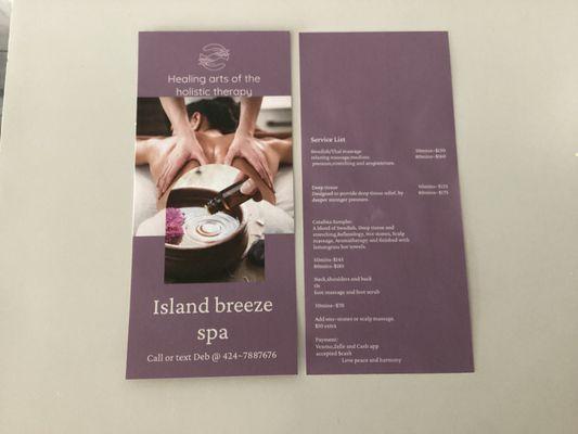Island breeze Spa By Deb