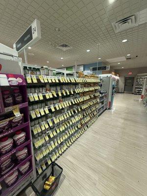 Vitamin aisles