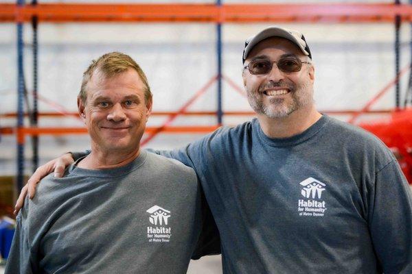 Employees and volunteers work together at the Habitat ReStore in Arvada.
