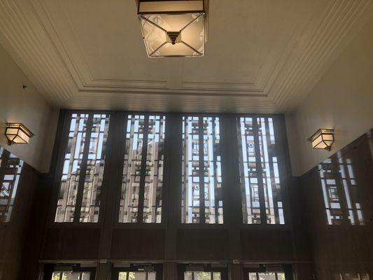 Art Deco - Ogden Municipal Building. Entry.