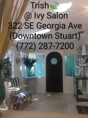 Call to book your appointment with: Trish
Ivy Salon
322 SE Georgia Ave
Stuart, FL 34994
772-287-7200