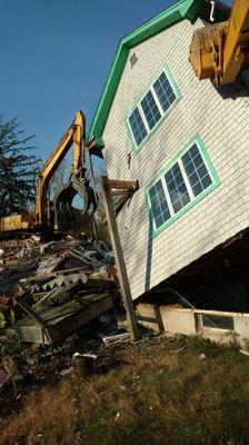 Complete house Demolition