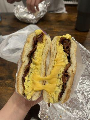 bacon egg and cheese