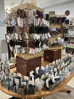 Tons of crystals and tumbled stones for sale!