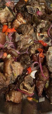 Griot / fried pork