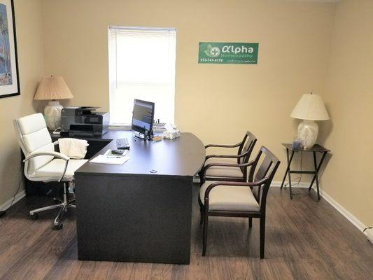 Alpha Homeopathy consultation office