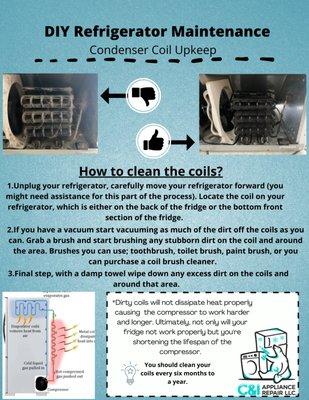Refrigerator maintenance tip