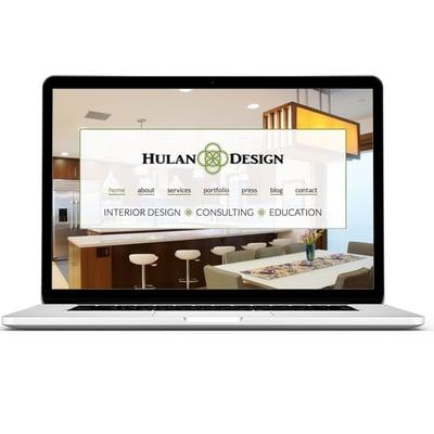 Website Design for Hulan Design