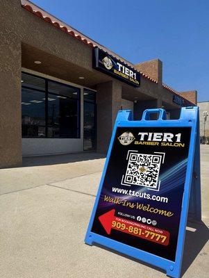 Gram sign and business sign