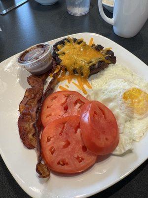 The Texas Ranger with tomatoes