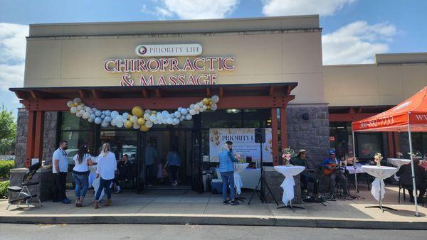 30th-anniversary party of Priority Life Chiropractic