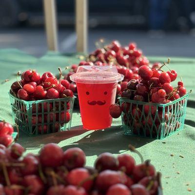 Limonata alla Granatina (Grenadine Lemonade)