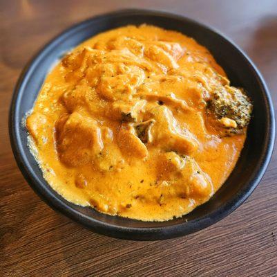 Mix Vegetable Korma (made vegan by omitting the butter). Definitely get this!