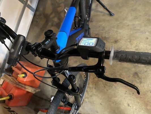 My for now upgrades. I will be putting some sort of of mountain bike tires!! Trails are flat were I live and paved LOL.