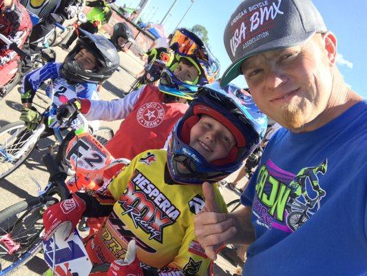 Racer with a passion for the checkered flag.