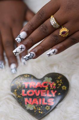 Nail the Halloween vibe ALL October! Enjoy $5 off for spooktastic nail designs! Let's make your nails boo-tiful! #HalloweenNails