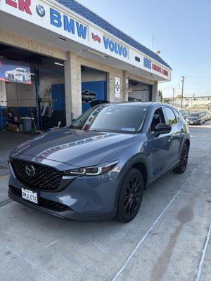 Installed the rear swaybar and underbody braces. Runs great!