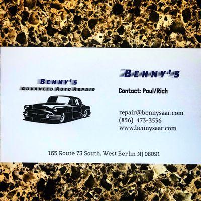 Benny's Advanced Auto Repair