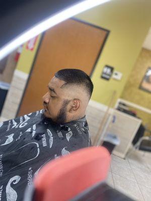 High Skin Fade W/Lineup    If your in dallas/CFB area come book with me      Jorge      Always accepting new clients