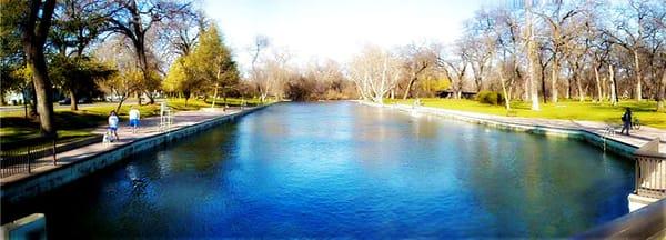 Our beautiful one-mile recreation pool. Visit the Chico City of Commerce's website http://chicochamber.com/, for more info.