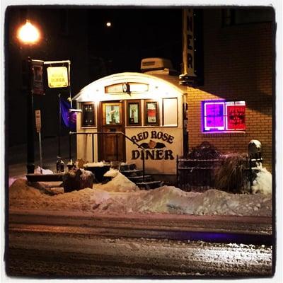 The Red Rose Diner just prior to being visited by Channel 16 WNEP.