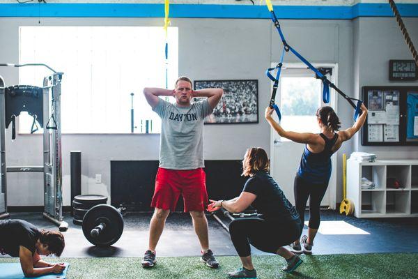 Persist Fitness semi-private training session available today!