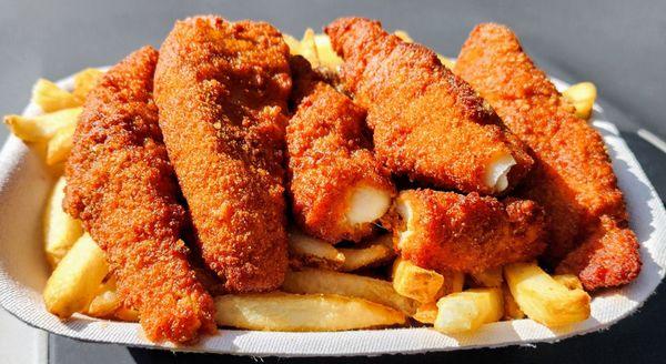 5 piece Cajun fish & chips (6/4/24)