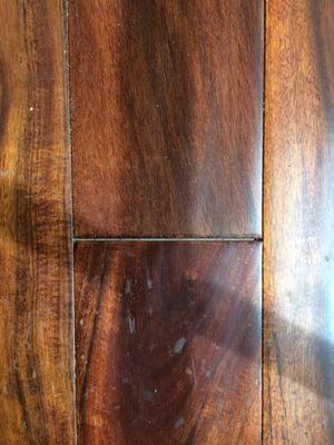 Huge gap between boards.