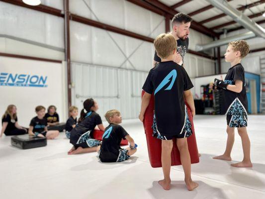 Youth American Freestyle Kickboxing