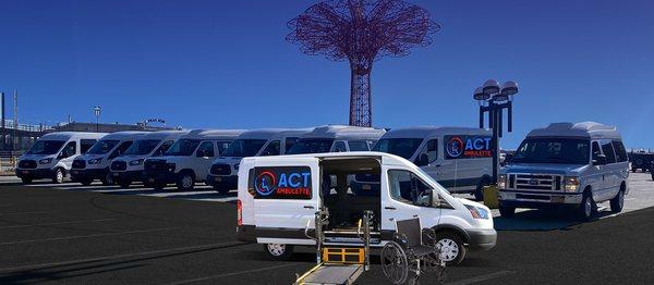 Non-emergency Medical Transportation Fleet - ACT Ambulette