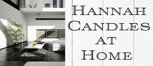 Hannah Candles at Home