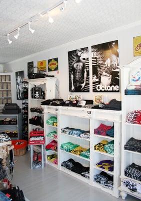 Octane Shop - Hand Printed Hot Rod Muscle Car Tees, Custom Hats and Beanies